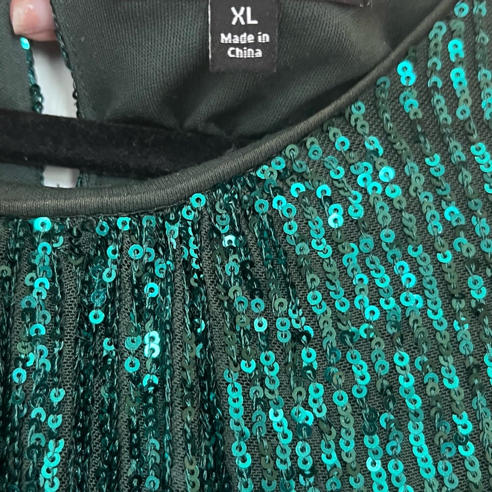 Sequin Green dress